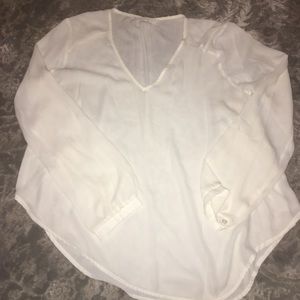LUSH brand ivory blouse